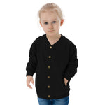 Baby/Toddler Embroidered Organic Bomber Jacket